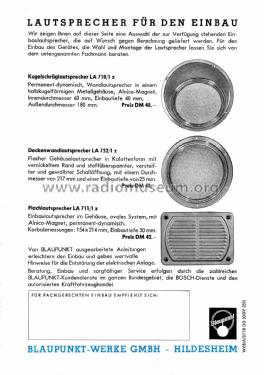 Radioanlagen für Omnibusse ; Blaupunkt Ideal, (ID = 3048438) Paper