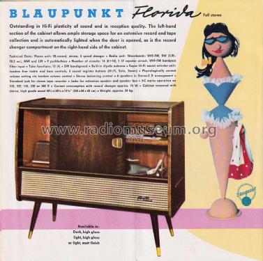 Radios 1959/60 Prospekt, Sprache: Englisch; Blaupunkt Ideal, (ID = 2965366) Paper