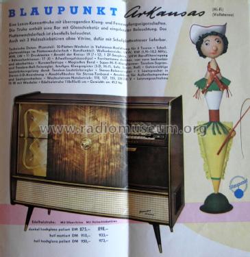 Rundfunkgeräte 1959/60 Prospekt, Sprache: Deutsch ; Blaupunkt Ideal, (ID = 3064933) Paper