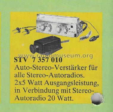 Rallye Verstärker 7 607 357 010 ; Blaupunkt Ideal, (ID = 2688292) Ampl/Mixer