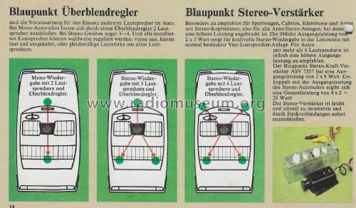 Rallye Verstärker 7 607 357 010 ; Blaupunkt Ideal, (ID = 2688293) Ampl/Mixer