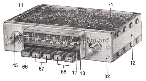 Regensburg FR 7.630.639 ab 3920001; Blaupunkt Ideal, (ID = 2527658) Car Radio