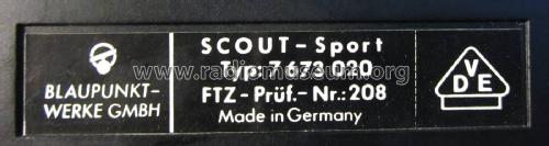 Scout Sport 7.673.020; Blaupunkt Ideal, (ID = 2682042) Television