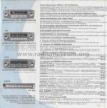 Sie fahren gut mit Blaupunkt Autoradio - Spezialausführung für BMW-Kleinwagen ; Blaupunkt Ideal, (ID = 2792311) Paper