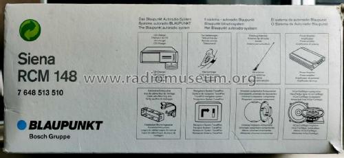 Siena RCM 148 7.648.513.510; Blaupunkt Ideal, (ID = 2659493) Car Radio