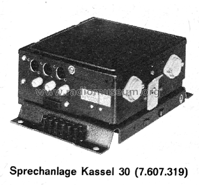 Sprechanlage Kassel 30 7.607.319; Blaupunkt Ideal, (ID = 2672402) Ampl/Mixer