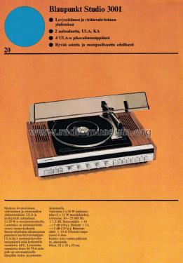 Studio 3001 ; Blaupunkt Ideal, (ID = 2737194) Radio