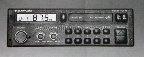 Sydney SQR 49 ; Blaupunkt Ideal, (ID = 2225724) Car Radio