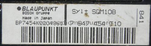 Sylt SQM 108 7.647.454.754.510; Blaupunkt Ideal, (ID = 2698119) Car Radio