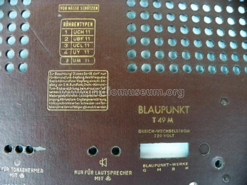 T49M; Blaupunkt Ideal, (ID = 2704593) Radio