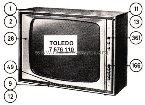 Toledo 7.676.110; Blaupunkt Ideal, (ID = 2946135) Television