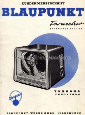 Toskana 7422; Blaupunkt Ideal, (ID = 2808688) Television