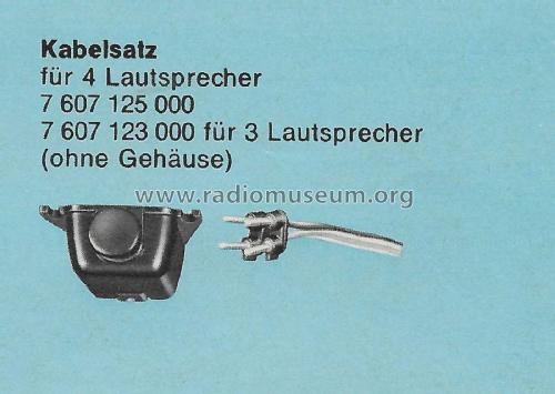 Überblendregler Stereo 4 Lautsprecher KAB 7125 7.607.125.000; Blaupunkt Ideal, (ID = 2705007) Misc