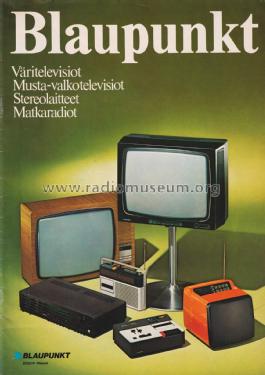 Väritelevisiot Musta-valkotelevisiot Stereolaitteet Matkaradiot Prospekt Finnland 1975; Blaupunkt Ideal, (ID = 2965211) Paper