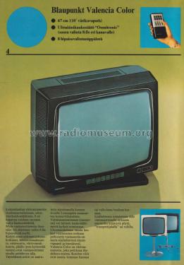 Väritelevisiot Musta-valkotelevisiot Stereolaitteet Matkaradiot Prospekt Finnland 1975; Blaupunkt Ideal, (ID = 2965320) Paper