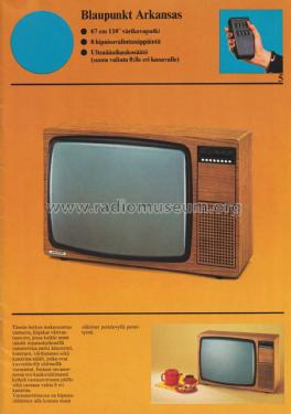 Väritelevisiot Musta-valkotelevisiot Stereolaitteet Matkaradiot Prospekt Finnland 1975; Blaupunkt Ideal, (ID = 2965321) Paper