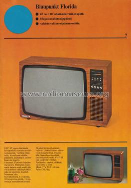 Väritelevisiot Musta-valkotelevisiot Stereolaitteet Matkaradiot Prospekt Finnland 1975; Blaupunkt Ideal, (ID = 2965323) Paper