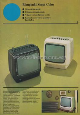 Väritelevisiot Musta-valkotelevisiot Stereolaitteet Matkaradiot Prospekt Finnland 1975; Blaupunkt Ideal, (ID = 2965325) Paper