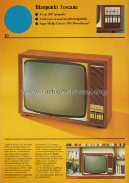 Väritelevisiot Musta-valkotelevisiot Stereolaitteet Matkaradiot Prospekt Finnland 1975; Blaupunkt Ideal, (ID = 2965326) Paper