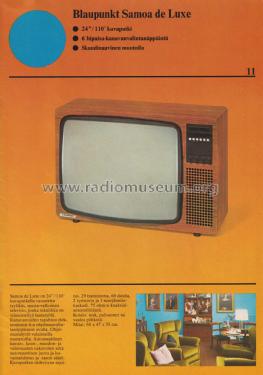 Väritelevisiot Musta-valkotelevisiot Stereolaitteet Matkaradiot Prospekt Finnland 1975; Blaupunkt Ideal, (ID = 2965327) Paper