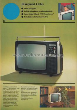 Väritelevisiot Musta-valkotelevisiot Stereolaitteet Matkaradiot Prospekt Finnland 1975; Blaupunkt Ideal, (ID = 2965328) Paper