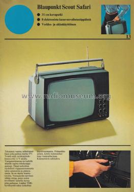 Väritelevisiot Musta-valkotelevisiot Stereolaitteet Matkaradiot Prospekt Finnland 1975; Blaupunkt Ideal, (ID = 2965329) Paper