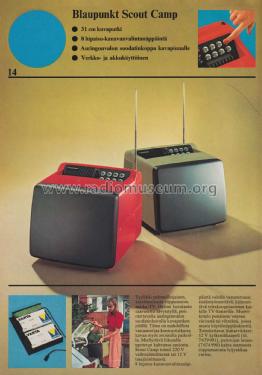 Väritelevisiot Musta-valkotelevisiot Stereolaitteet Matkaradiot Prospekt Finnland 1975; Blaupunkt Ideal, (ID = 2965330) Paper