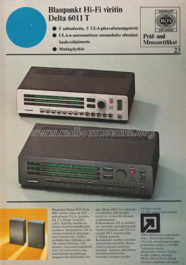 Väritelevisiot Musta-valkotelevisiot Stereolaitteet Matkaradiot Prospekt Finnland 1975; Blaupunkt Ideal, (ID = 2965341) Paper