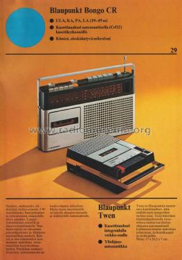 Väritelevisiot Musta-valkotelevisiot Stereolaitteet Matkaradiot Prospekt Finnland 1975; Blaupunkt Ideal, (ID = 2965347) Paper