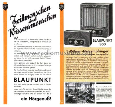 Was die Welt funkt hör mit Blaupunkt Prospekt 1931; Blaupunkt Ideal, (ID = 3087839) Paper