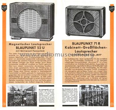 Was die Welt funkt hör mit Blaupunkt Prospekt 1931; Blaupunkt Ideal, (ID = 3087844) Paper