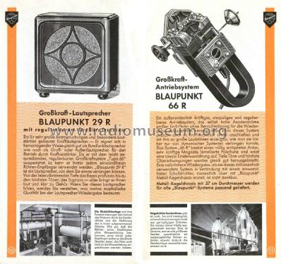 Was die Welt funkt hör mit Blaupunkt Prospekt 1931; Blaupunkt Ideal, (ID = 3087845) Paper