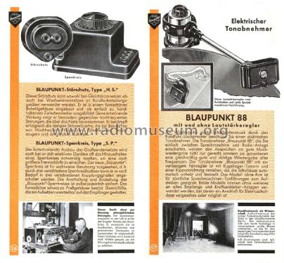 Was die Welt funkt hör mit Blaupunkt Prospekt 1931; Blaupunkt Ideal, (ID = 3087848) Paper