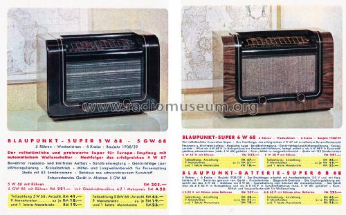 Was die Welt funkt hör mit Blaupunkt Prospekt 1938/39; Blaupunkt Ideal, (ID = 3088835) Paper