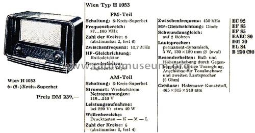 Wien H1053; Blaupunkt Ideal, (ID = 2810471) Radio