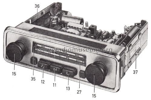 Wolfsburg 7 637 060 ab Y 1100001; Blaupunkt Ideal, (ID = 2522401) Car Radio