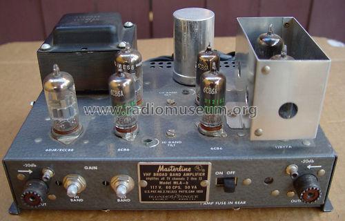 Masterline VHF Broad Band Amplifier MLA-b; Blonder-Tongue (ID = 1371805) Ampl. HF