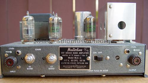 Masterline VHF Broad Band Amplifier MLA-b; Blonder-Tongue (ID = 1371807) Ampl. HF