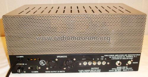 CHA33 Series W-101; Challenger Amplifier (ID = 1790097) Ampl/Mixer