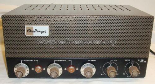 CHA33 Series E-117; Challenger Amplifier (ID = 1918879) Ampl/Mixer