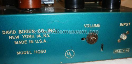 Booster Amplifier HO50; Bogen -Presto, David (ID = 1907369) Verst/Mix