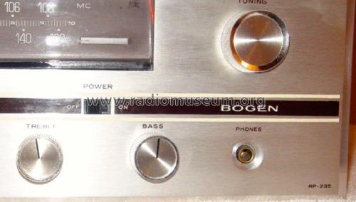 Receiver RP-235; Bogen -Presto, David (ID = 1910600) Radio