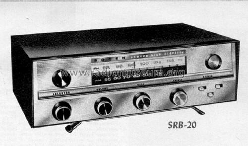 Stereophonic Receiver SRB20; Bogen -Presto, David (ID = 1396427) Radio