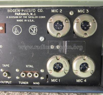 P.A. Amplifier MX30; Bogen -Presto, David (ID = 1403681) Ampl/Mixer