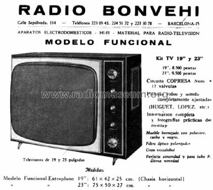 Funcional KIT TV 19; Bonvehi Radio; (ID = 1882797) Televisión