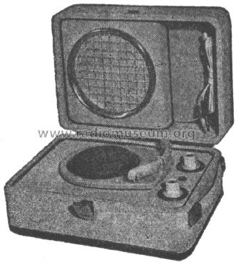 Tocadiscos portátil 4 transistores; Bonvehi Radio; (ID = 1882821) R-Player