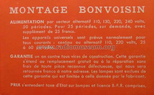 LB10 ; Bonvoisin, L., (ID = 1739078) Radio