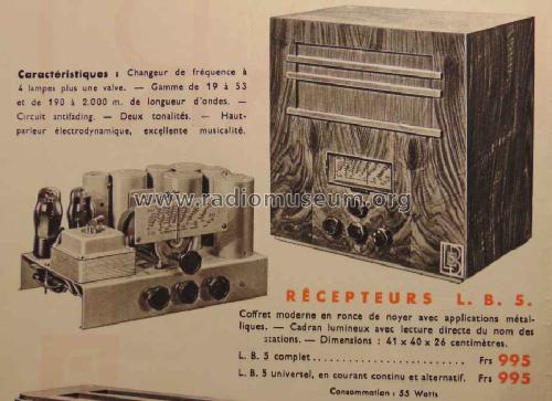 LB5; Bonvoisin, L., (ID = 1734882) Radio