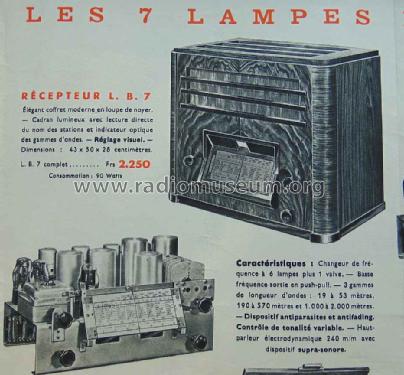 LB7 ; Bonvoisin, L., (ID = 1738416) Radio