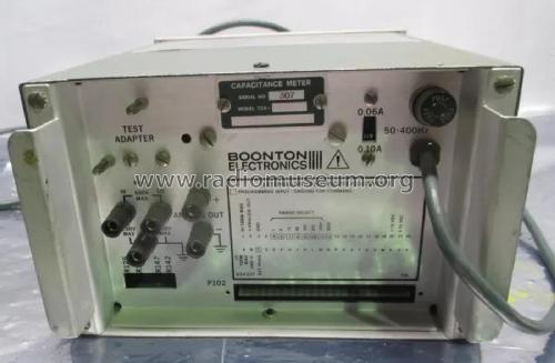 Capacitance Meter 72A; Boonton Electronics (ID = 3066155) Equipment